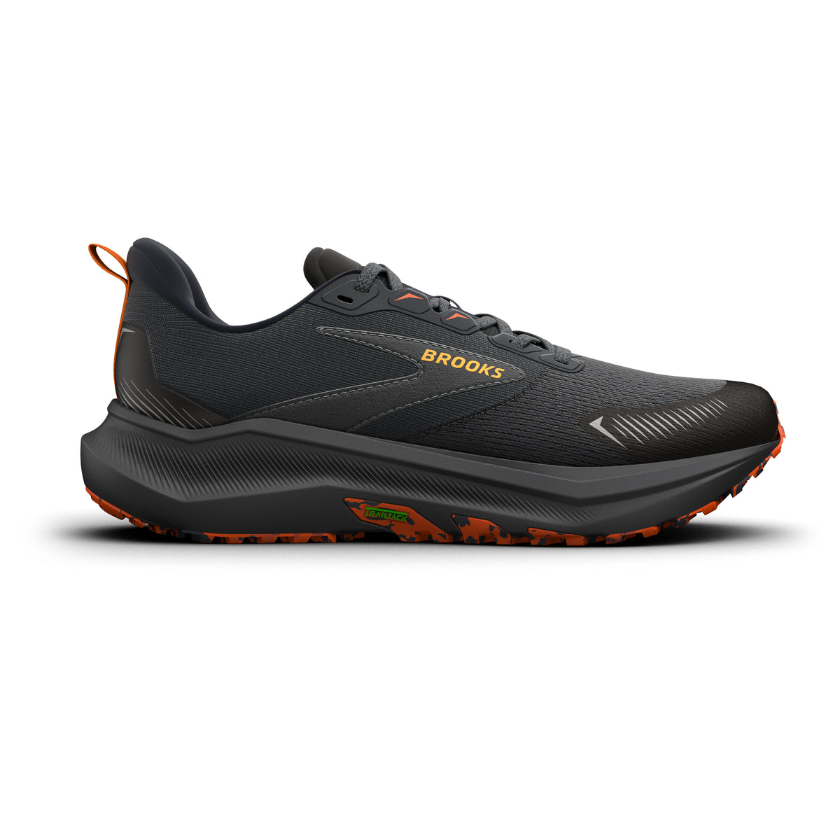 Brooks Men's Navigate Black/Ebony/Orange