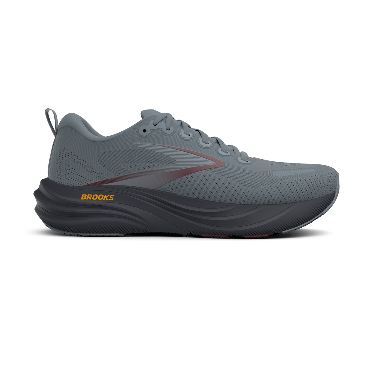 Brooks Men's Ghost 19 Primer/Mahogany/Zinnia