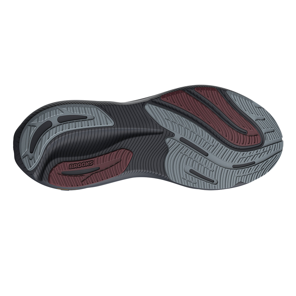 Brooks Men's Ghost 19 Primer/Mahogany/Zinnia