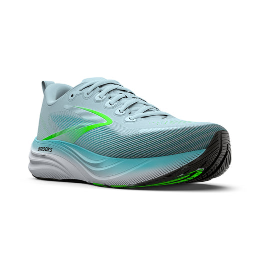 Brooks Men's Ghost 19 Saltwater/Gecko/Black