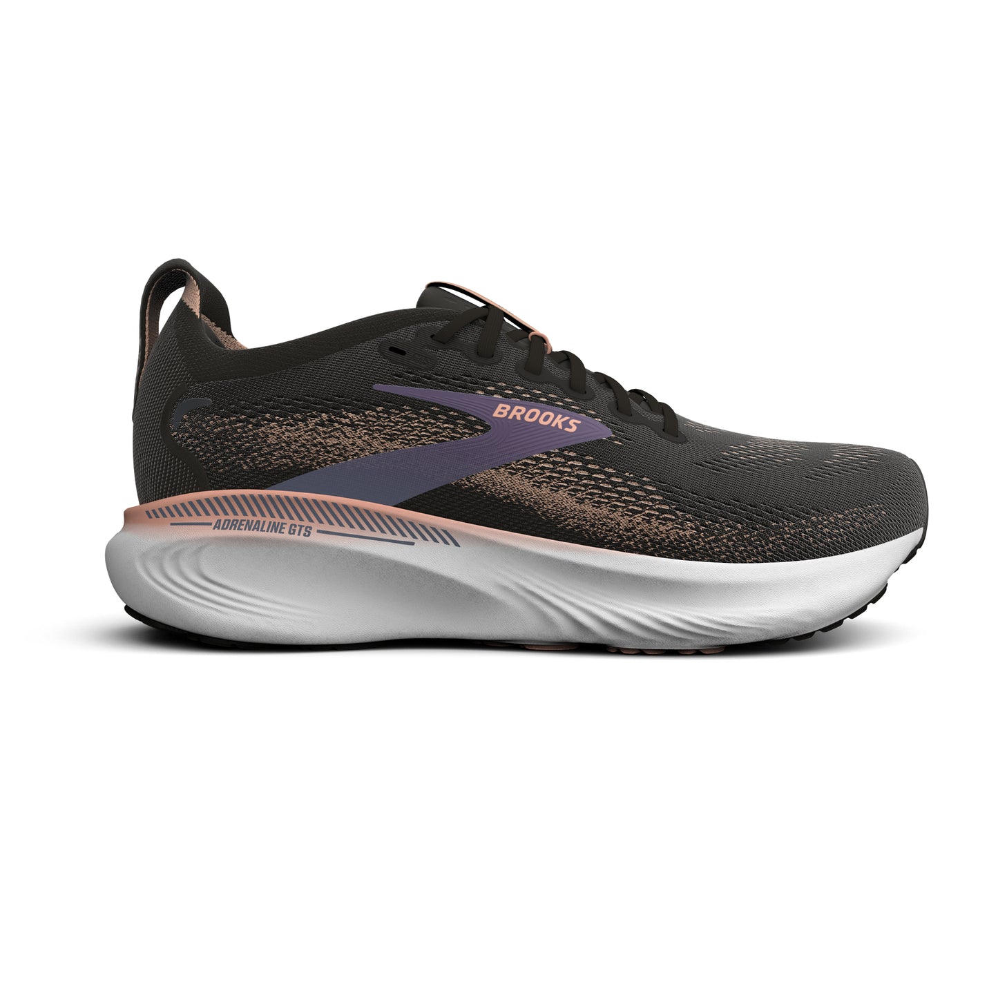 Brooks Adrenaline GTS 25 Black / Peach / Mulled Grape