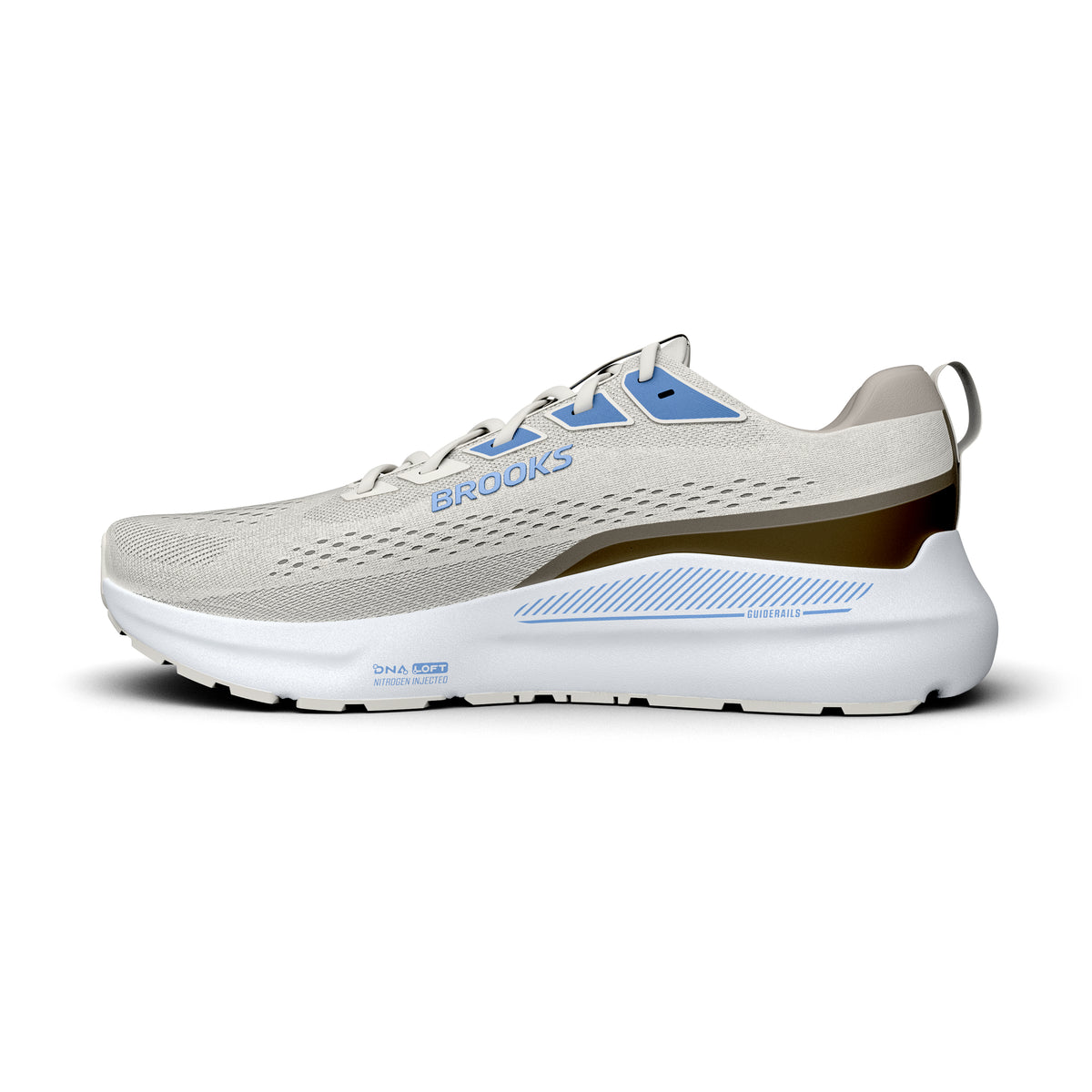 Brooks Women's Ariel GTS 26 CoconutMilk/SilverCloud/Blue