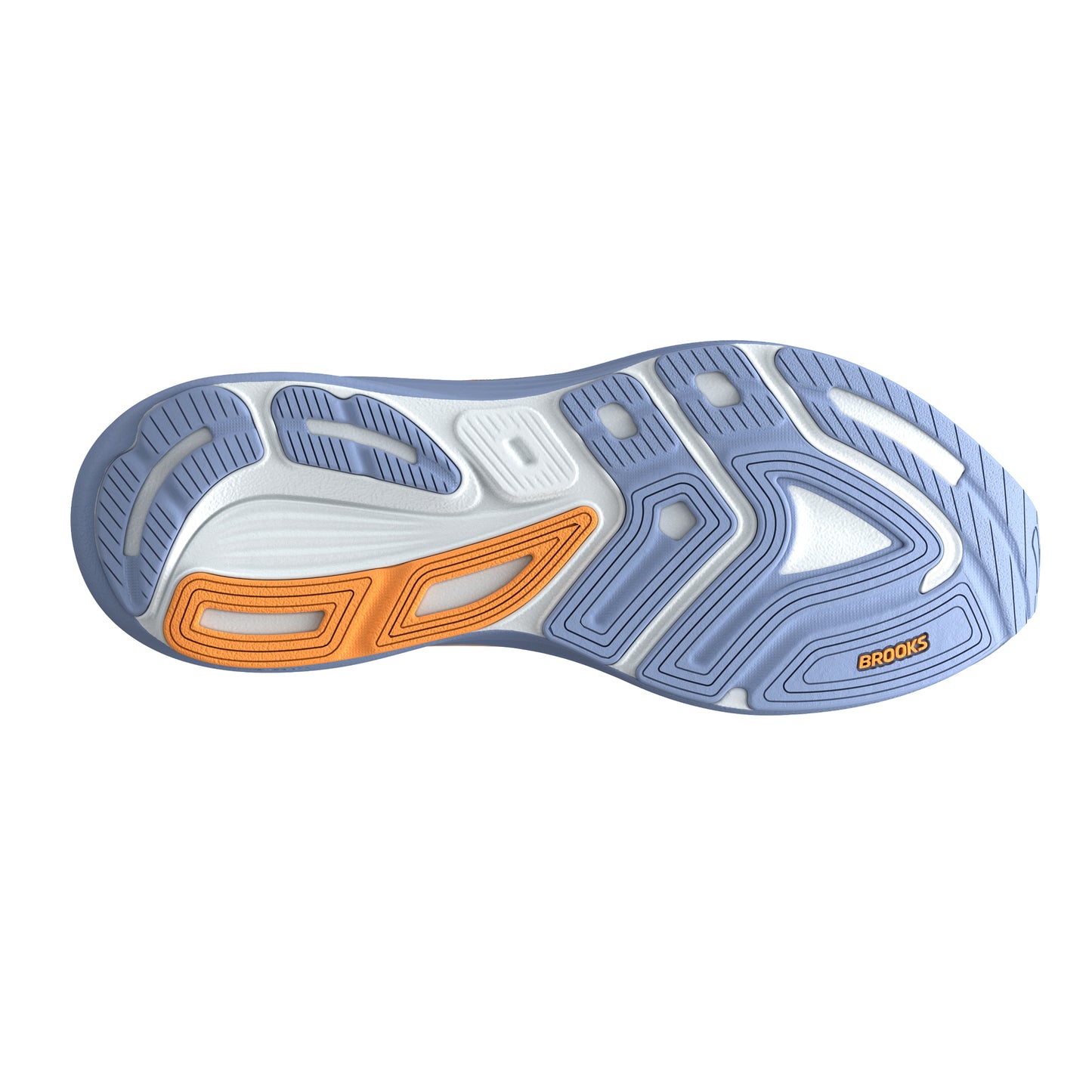Brooks Women's Revel 8 Blue Heron/Coconut/Orange