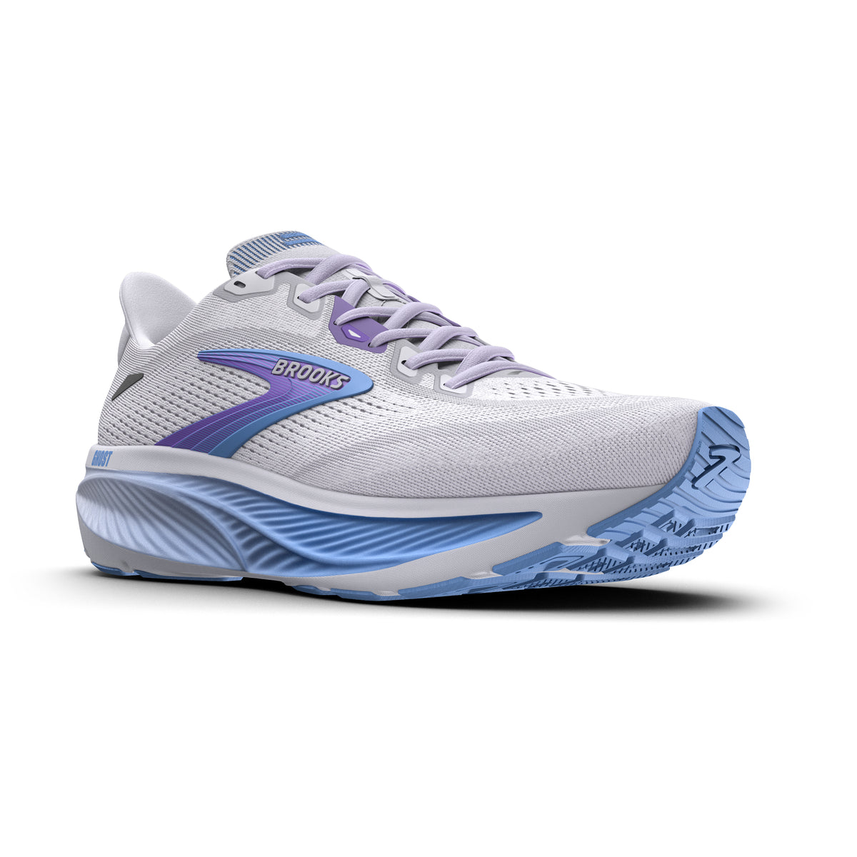 Brooks Women's Ghost 18 Silver/Cornflower/Bluewash