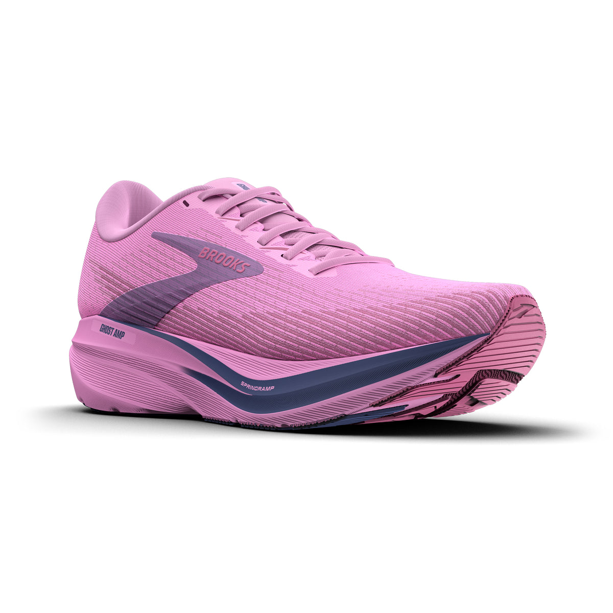 Brooks Women's Ghost Amp PopPink/Marlin