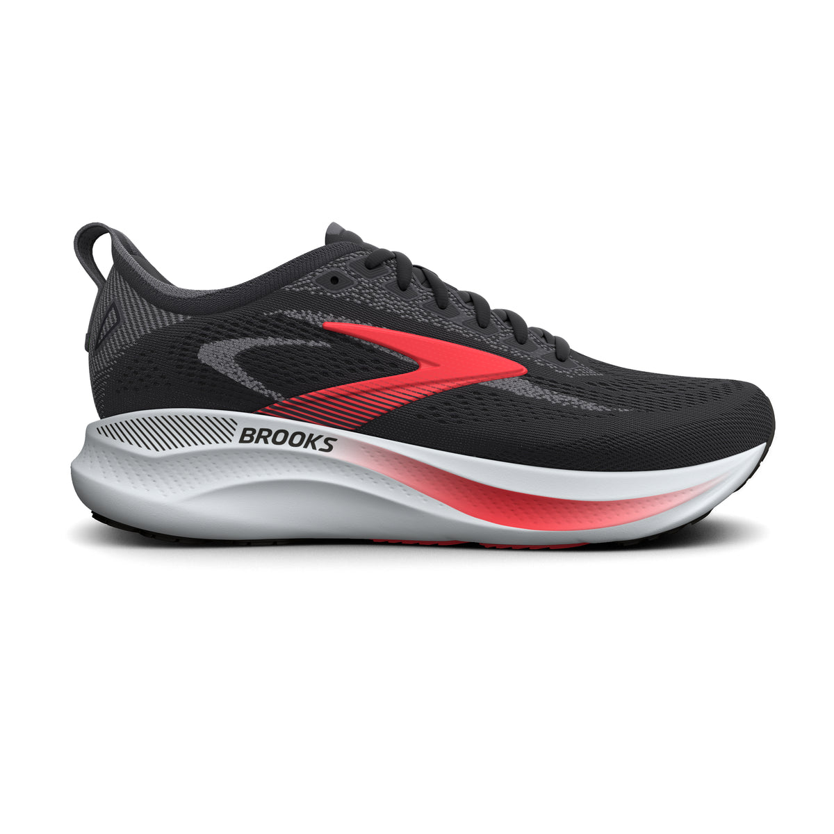 Brooks Women's Adrenaline GTS 26 Charcoal/NightOwl/FieryCoral