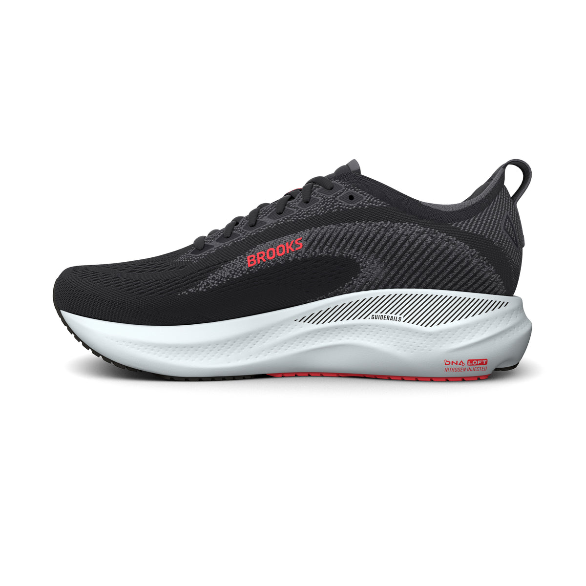 Brooks Women's Adrenaline GTS 26 Charcoal/NightOwl/FieryCoral