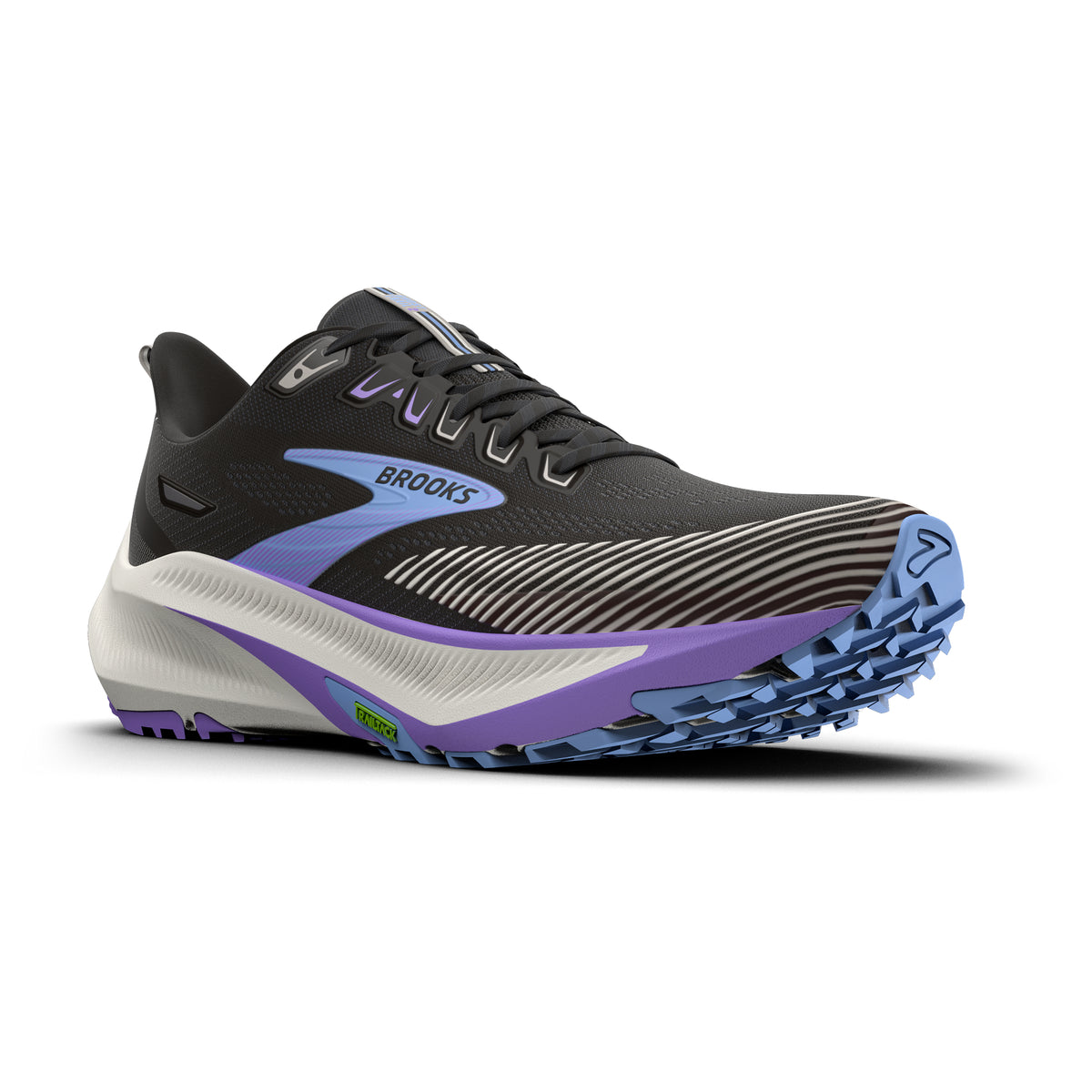 Brooks Women's Ghost Trail 2 Black/SilverCloud/Cornflower
