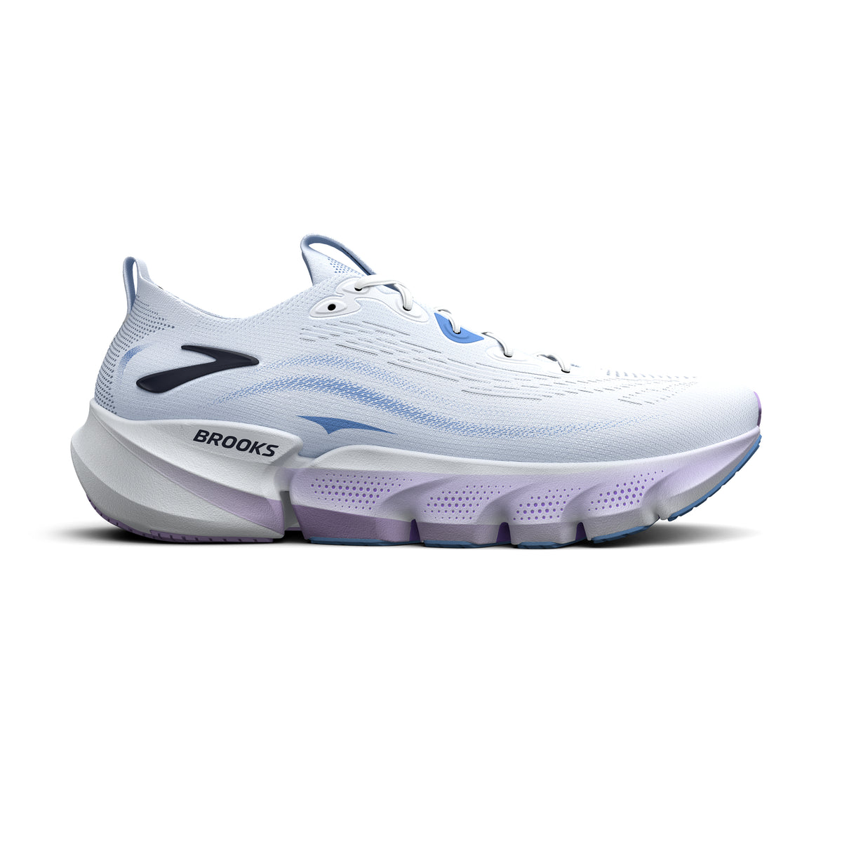 Brooks Women's Glycerin Flex 2 White/Cornflower/HyperIris