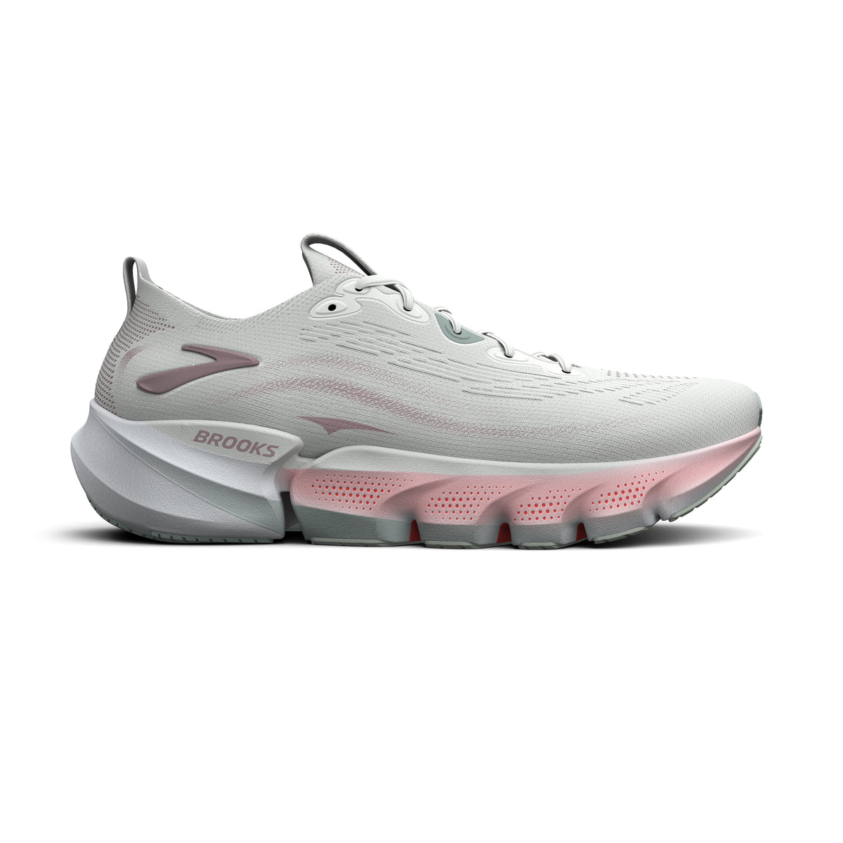 Brooks Women's Glycerin Flex 2 Blanc/VioletIce/FieryCoral