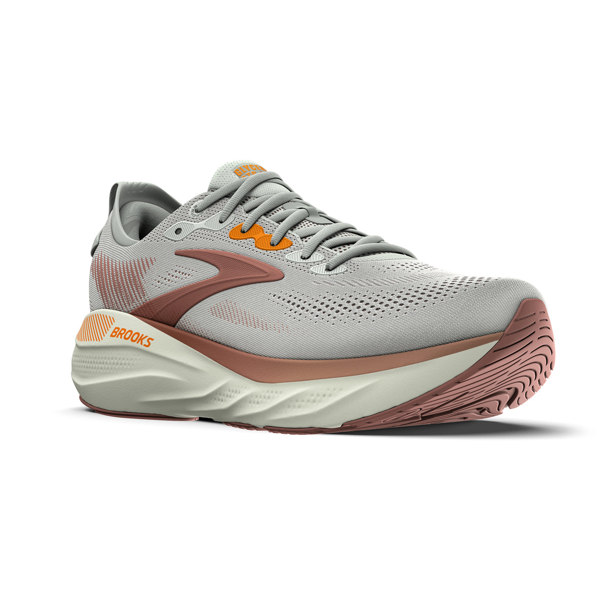 Brooks Women's Glycerin GTS 24 Grey/CameoBrown/Orange