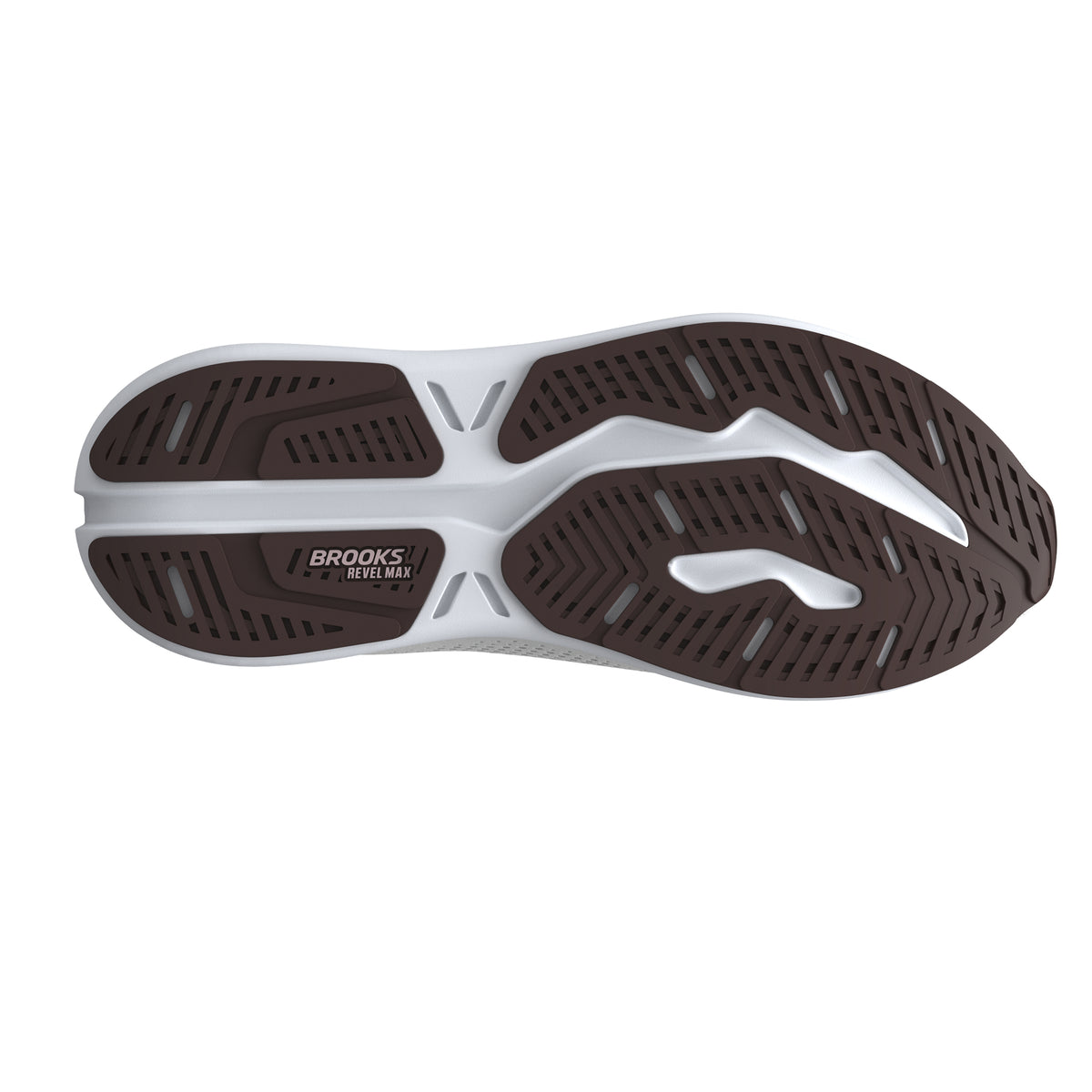 Brooks Women's Revel Max 2 White/Violet/CoffeeBean