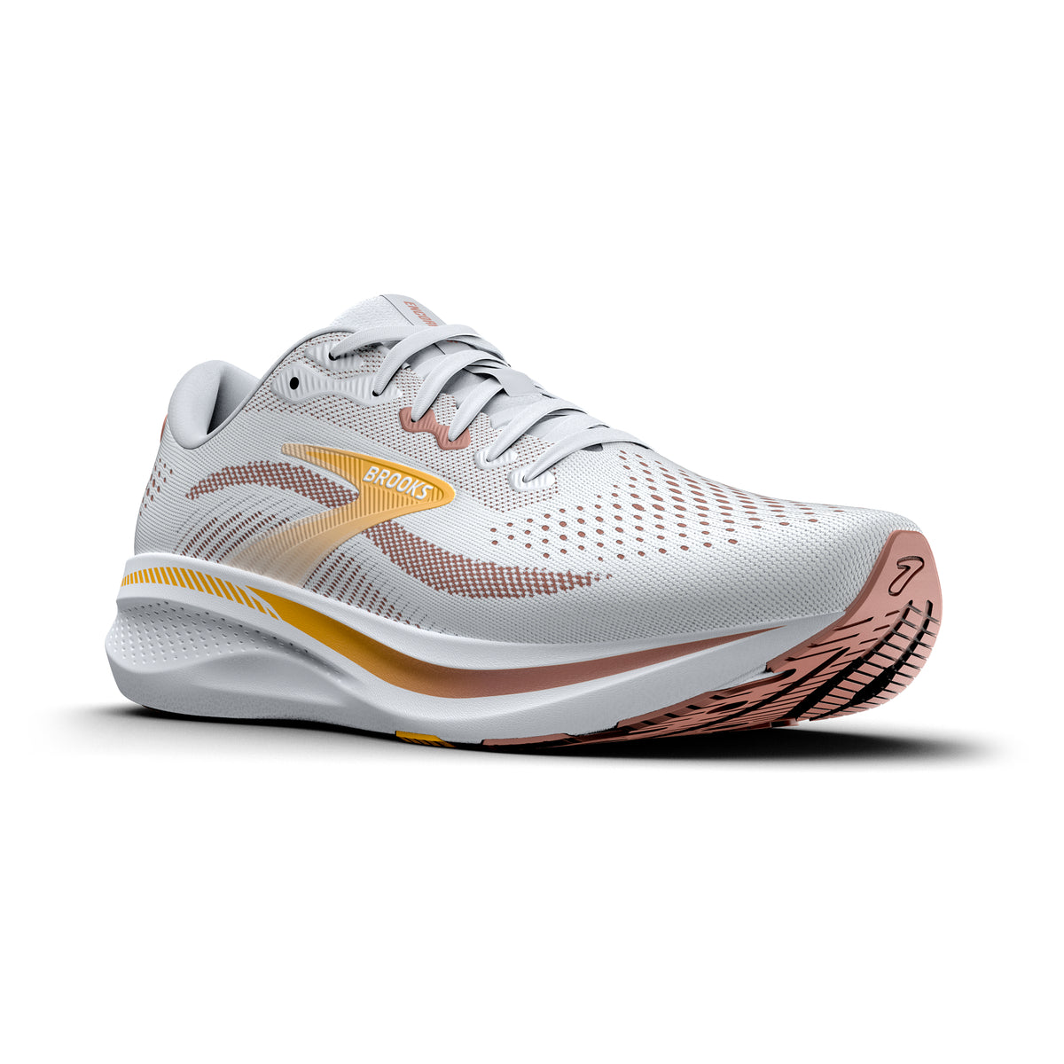 Brooks Women's Encore GTS White/CameoBrown/OrangePop