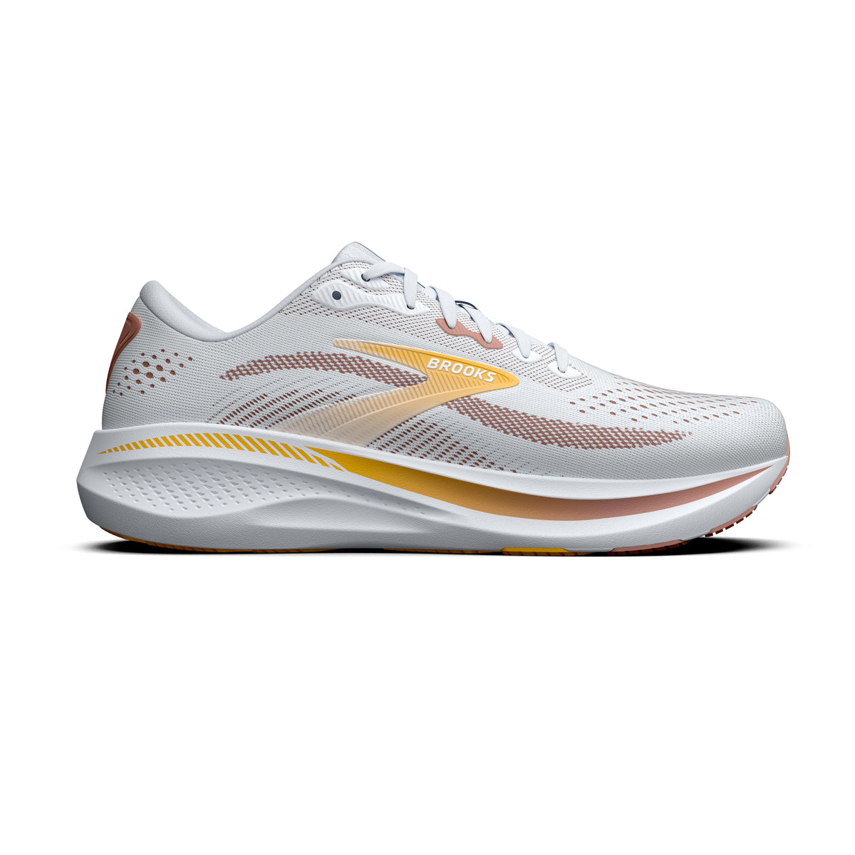 Brooks Women's Encore GTS White/CameoBrown/OrangePop