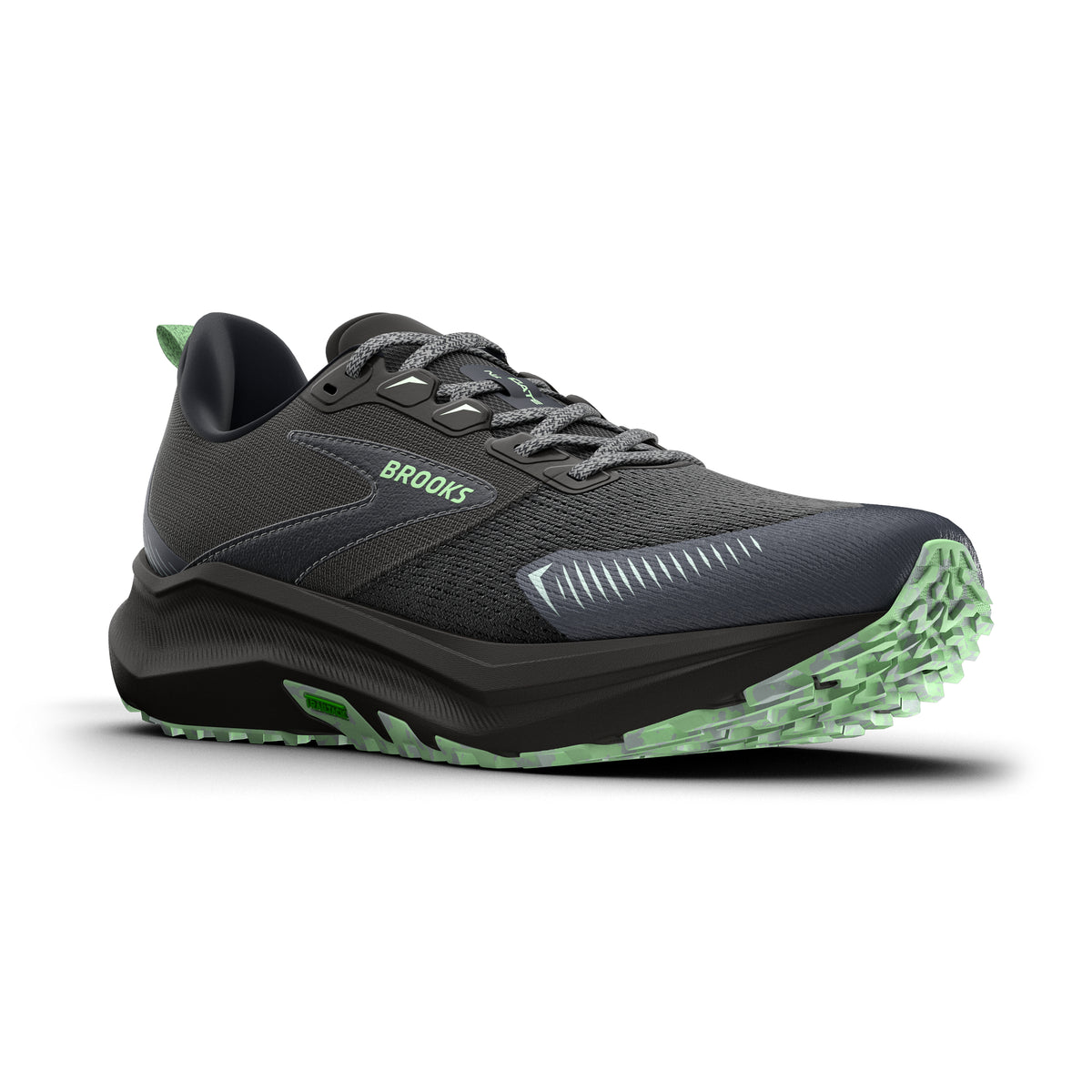 Brooks Women's Navigate Black/Ebony/Green