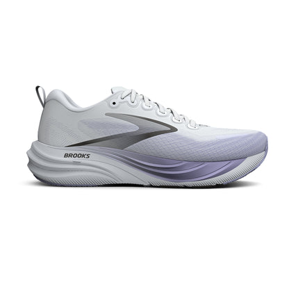 Brooks Women's Ghost 19 White/Lavender/Metallic