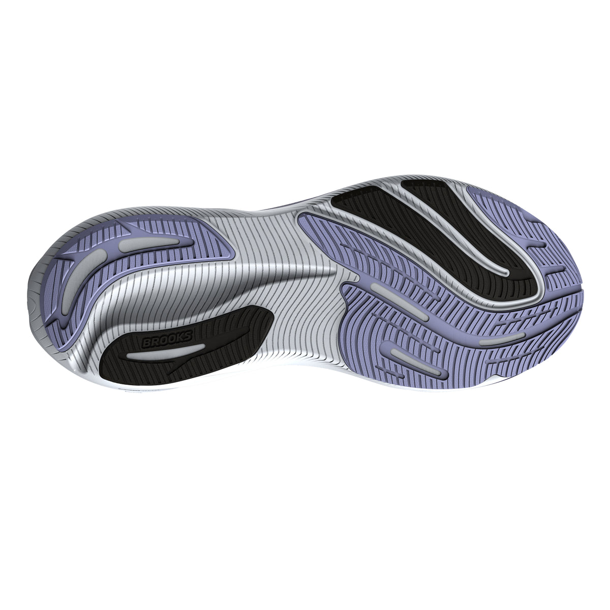 Brooks Women's Ghost 19 White/Lavender/Metallic