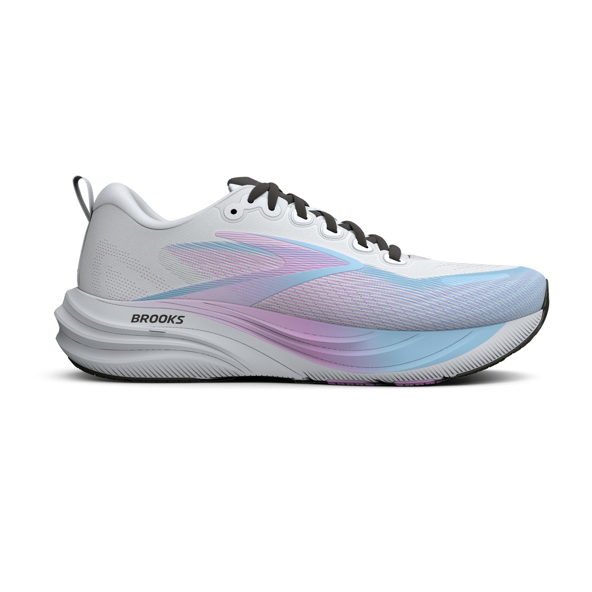 Brooks Women's Ghost 19 White/Pink/Black
