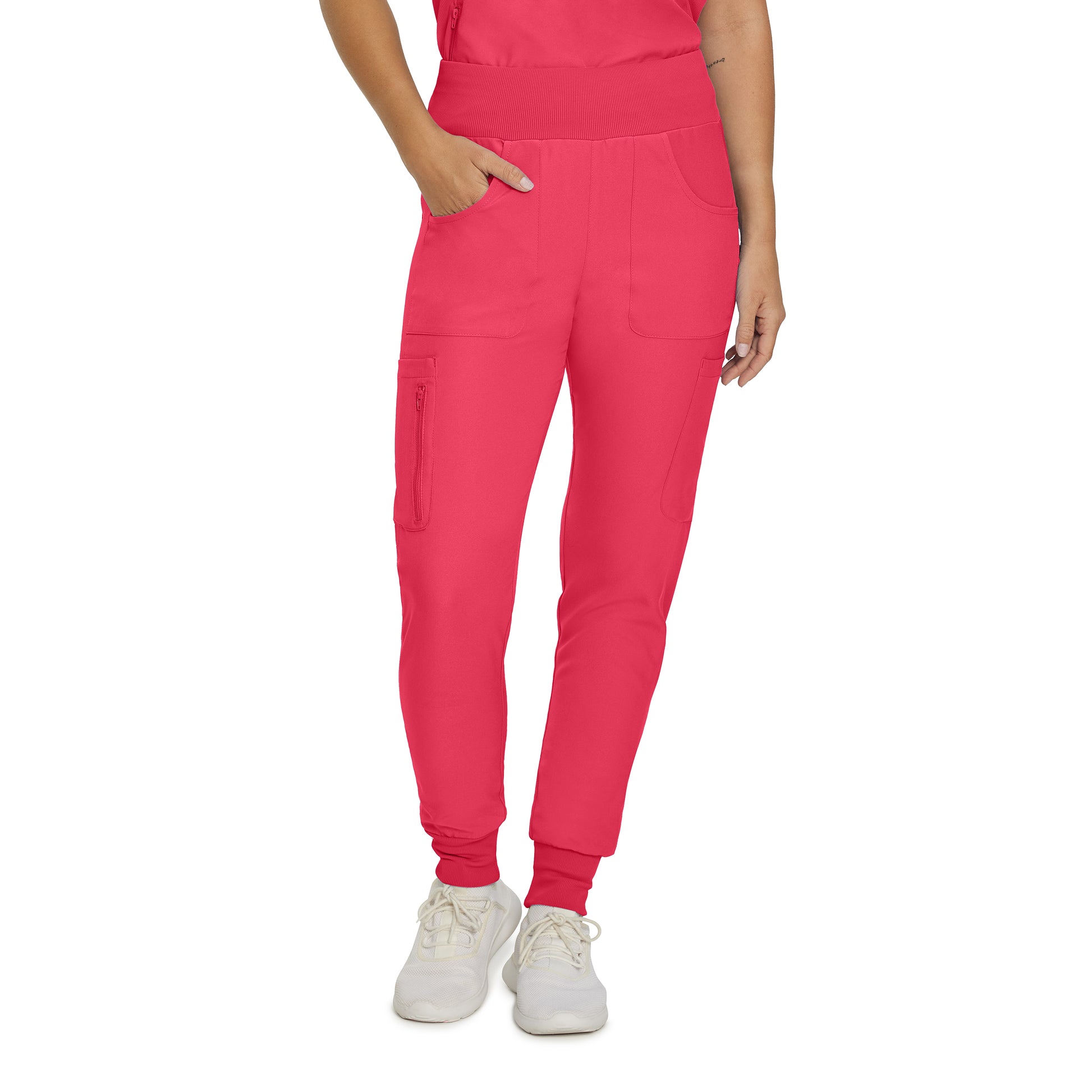 Forward LB401 Women's Jogger Scrub Pants Tea Berry Image