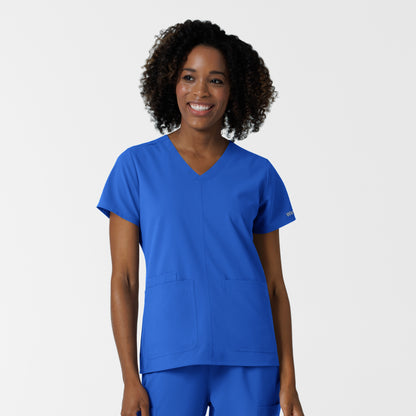 NURTUR 6180 Women's V-Neck Scrub Top Royal