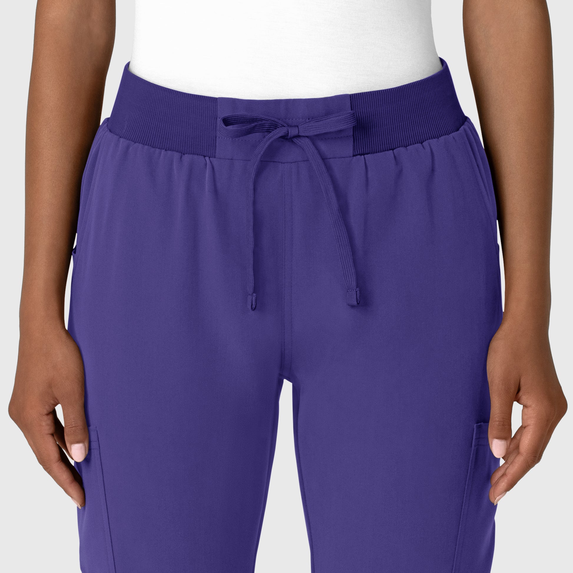 Nova 5132 Jogger Utility Scrub Pant Grape Model Image Alternate | Wink