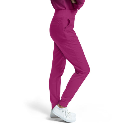 VIBE WB420 Women's Jogger Scrub Pants Electric Purple Image