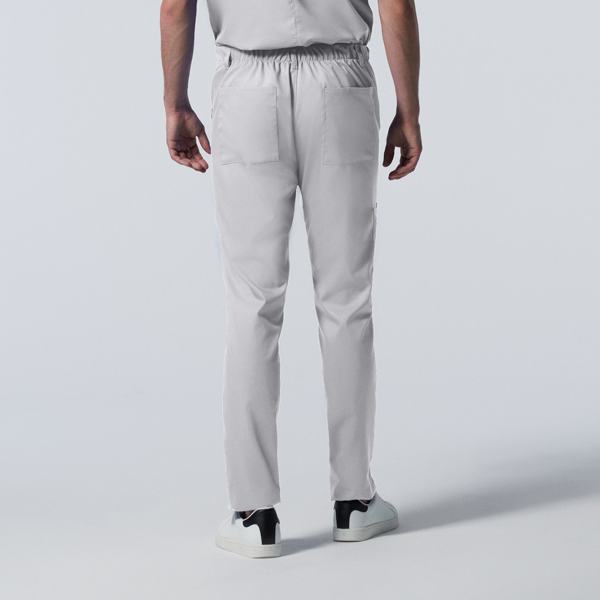 ProFlex LB408 Men's Cargo Scrub Pants White Image