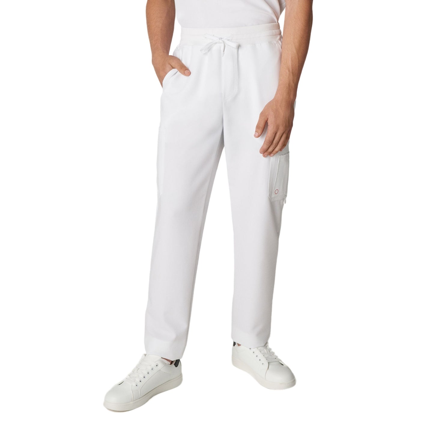 V-Tess 227 Men's Cargo Scrub Pants White Image