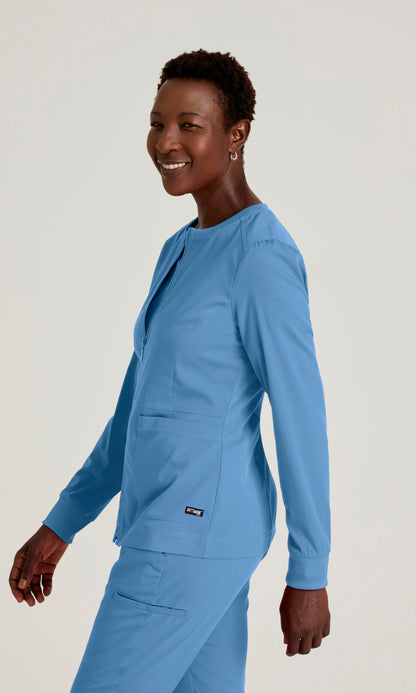 Grey's Anatomy Stretch GRSW017 Millie Jacket Ciel Blue