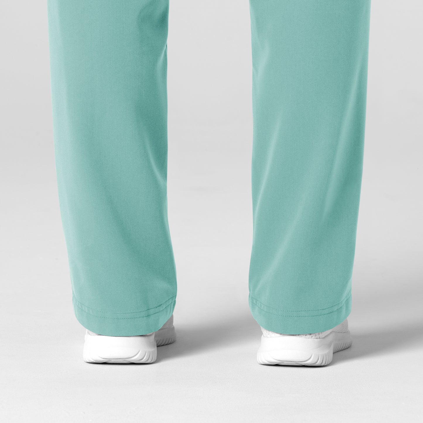 Nova 5232 Stovepipe High-Low Hem Scrub Pant Turquoise Model Image Alternate | Wink