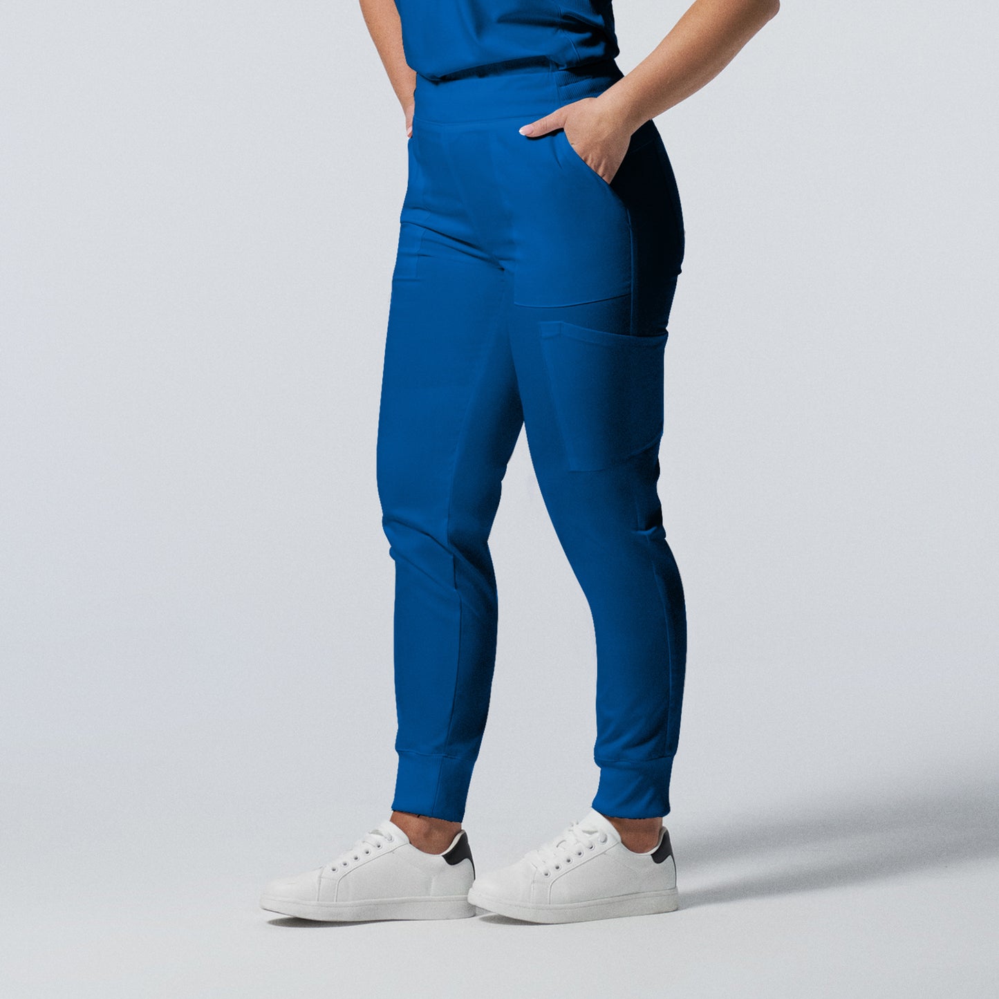 ProFlex LB406 Women's Jogger Scrub Pants Royal Image