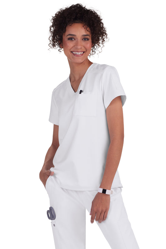 CSU Nursing Cureology C100 Scrub Top