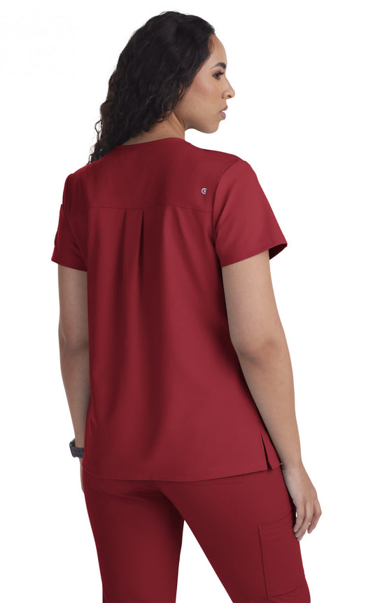 Cureology C101 Cardi Top Ruby