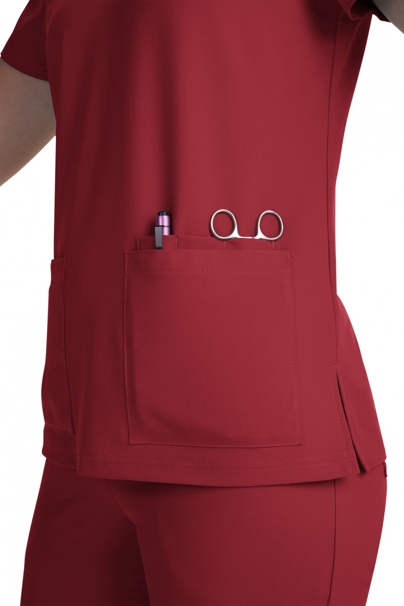 Cureology C101 Cardi Top Ruby