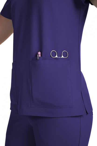 Cureology C101 Cardi Top Grape