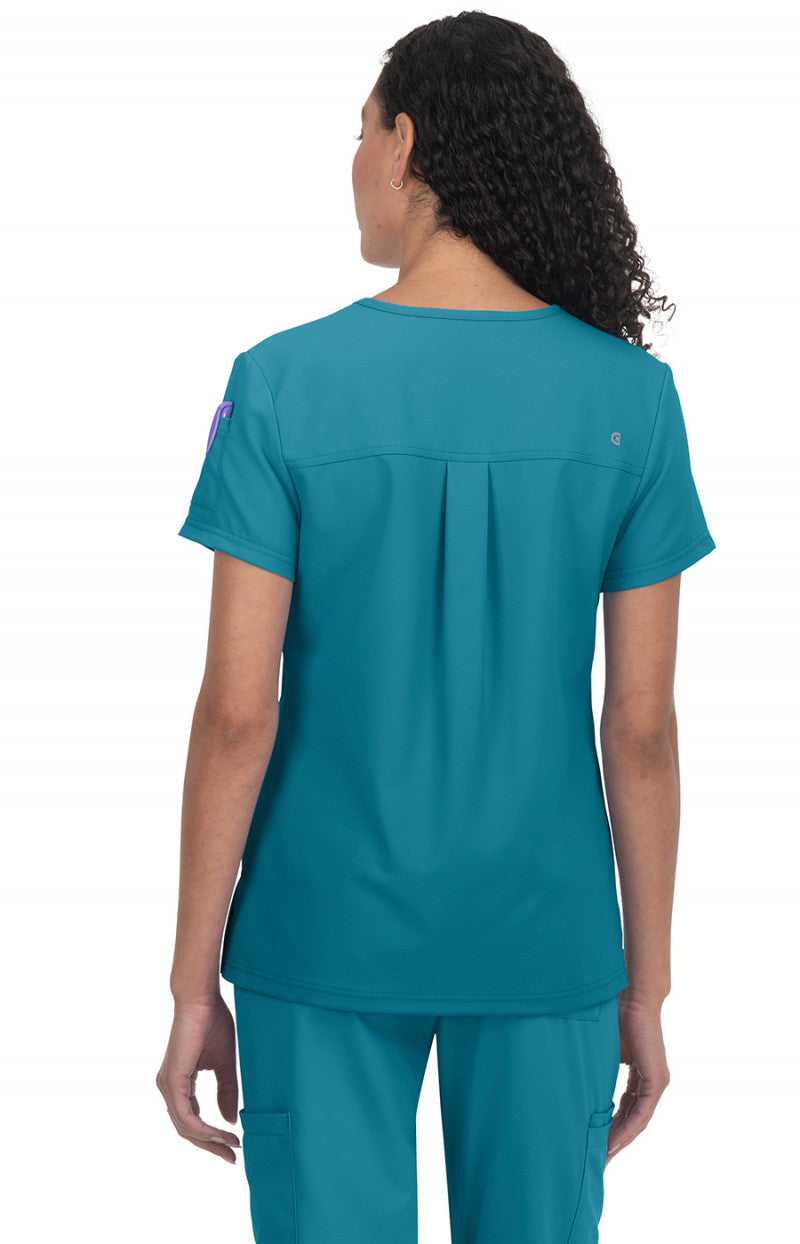 Cureology C101 Cardi Top Teal