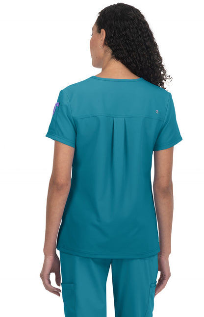Cureology C101 Cardi Top Teal