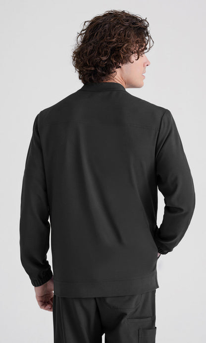 Cleveland Clinic Grey's Anatomy Evolve GSSW887 Cycle Scrub Jacket Black