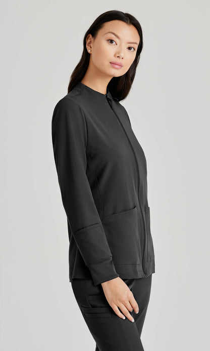 Barco Unify BUW884 Team Scrub Jacket Black