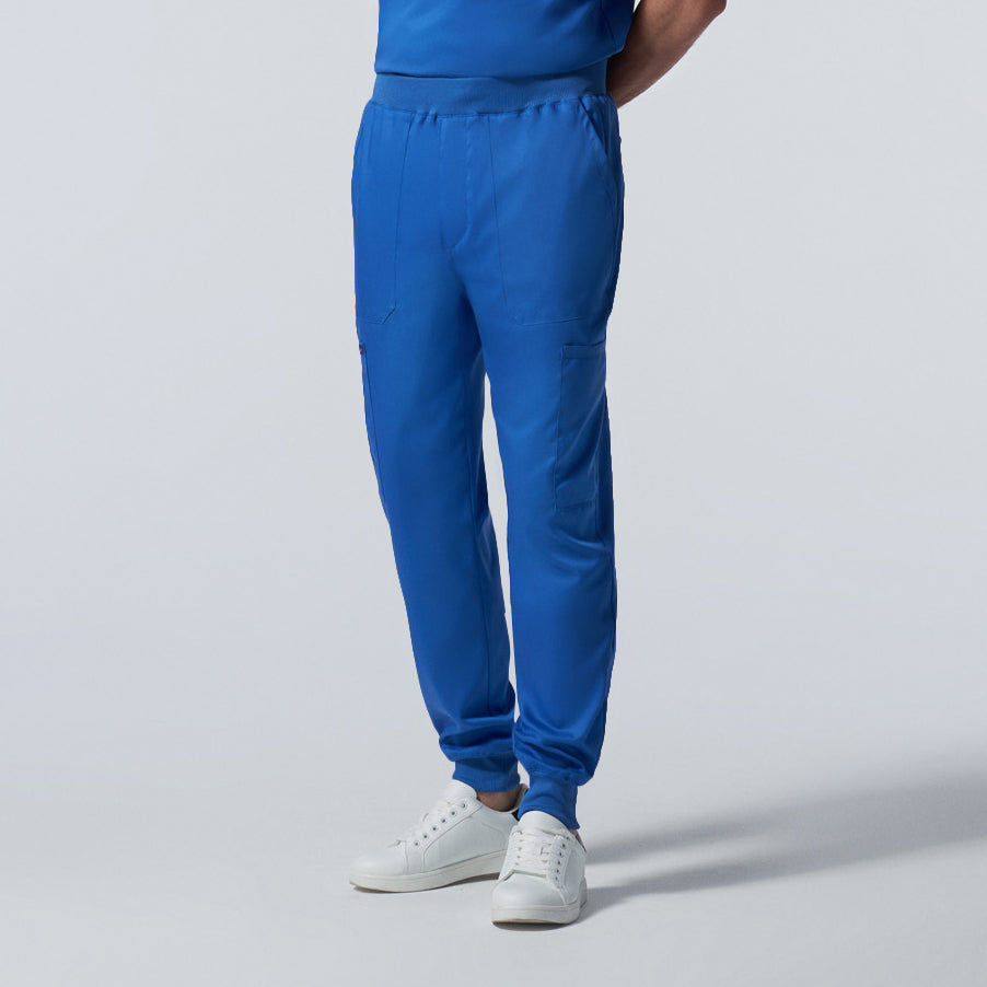 ProFlex LB407 Men's Jogger Scrub Pants Royal Image