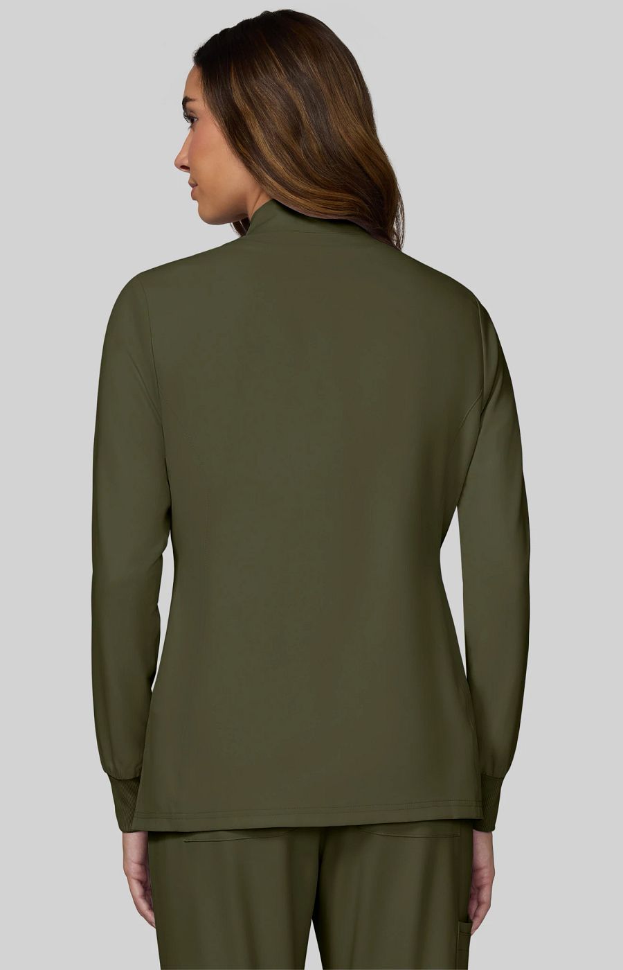 Cureology Geneses Women's 2-Pocket Jacket Olive Green