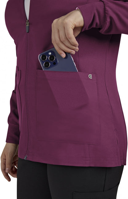 Koi Cureology C400 Geneses Womens Jacket Wine