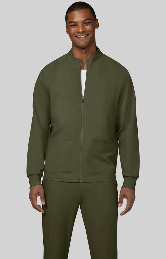 Cureology Alpha Men's 3-Pocket Jacket Olive Green