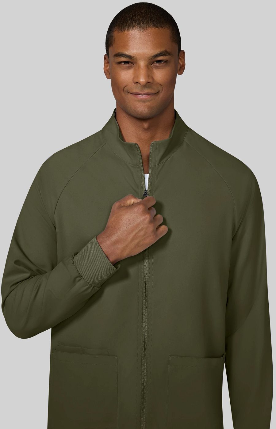 Cureology Alpha Men's 3-Pocket Jacket Olive Green