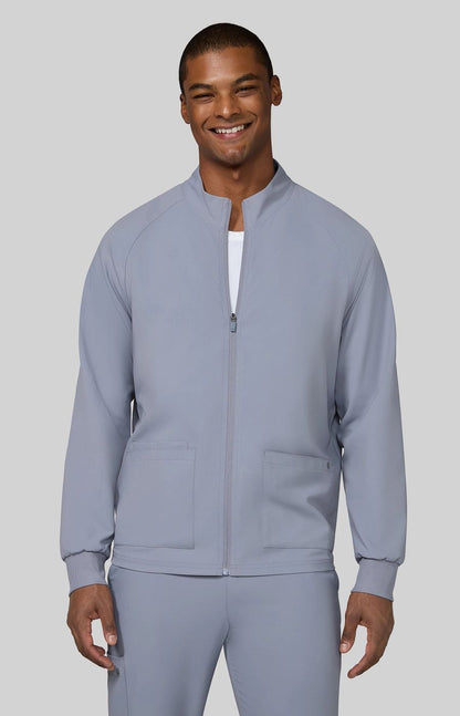 Cureology Alpha Men's 3-Pocket Jacket Platinum Grey