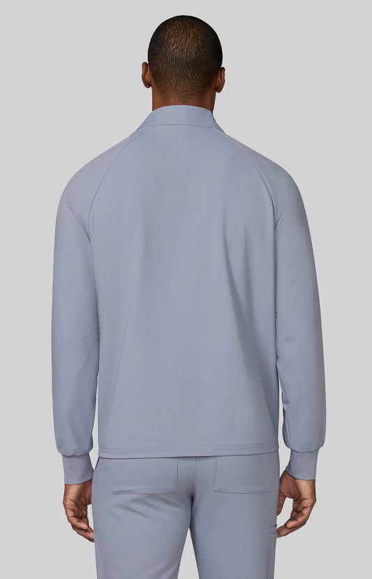 Cureology Alpha Men's 3-Pocket Jacket Platinum Grey