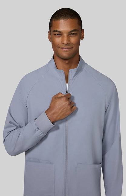 Cureology Alpha Men's 3-Pocket Jacket Platinum Grey
