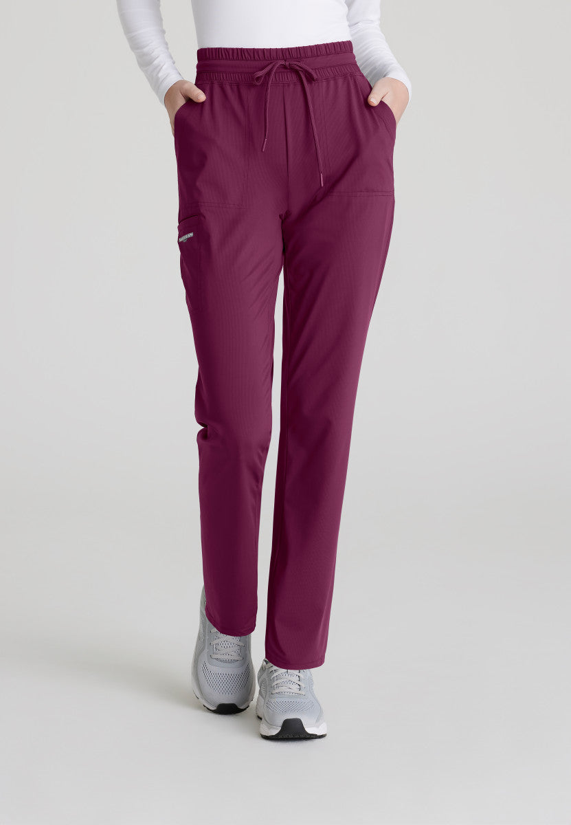 Skechers Slip-Ins Knits SKP668 Reach Knit Scrub Pants Wine