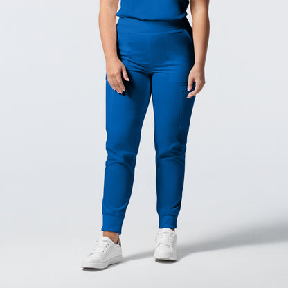 ProFlex LB406 Women's Jogger Scrub Pants Royal Image