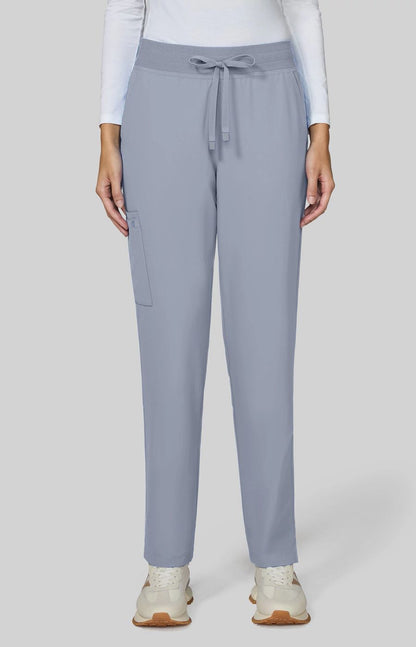 Cureology x koi Atria Women's 7-Pocket Scrub Pant Platinum Grey